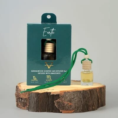 Aromatizador de Auto  Sandalo Elemento Tierra