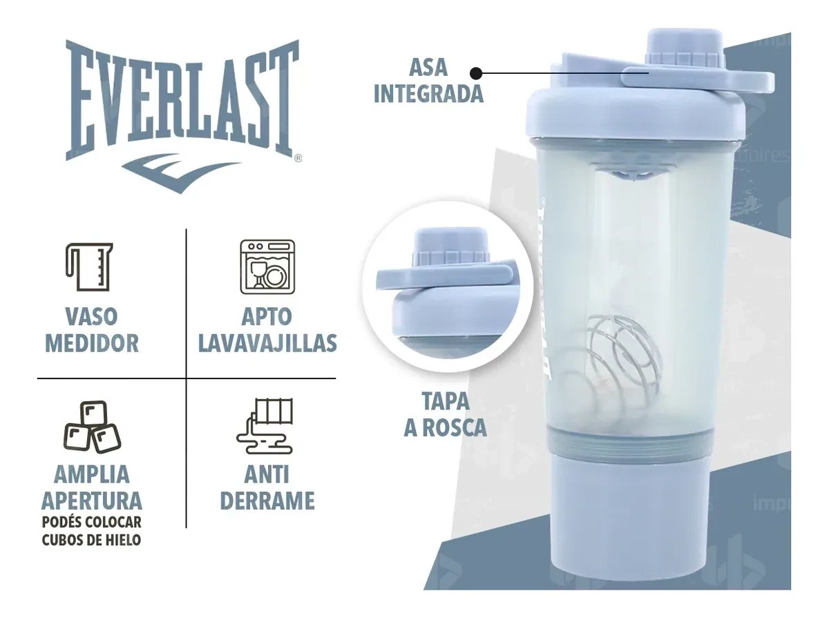 BOTELLA SHAKER EVERLAST 11434 6