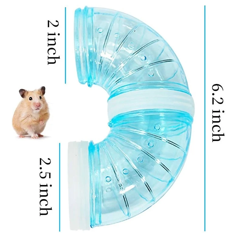 Juego Tubo Curbo de Hamster Tph-02 2