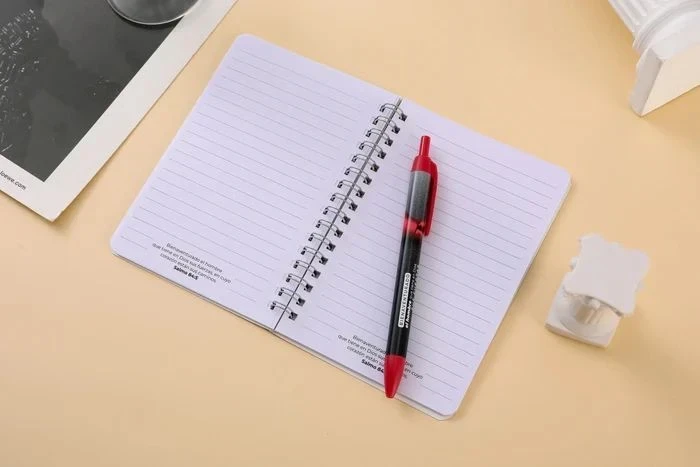 Libreta pequena con lapicero Bienaventurado el hombre 2