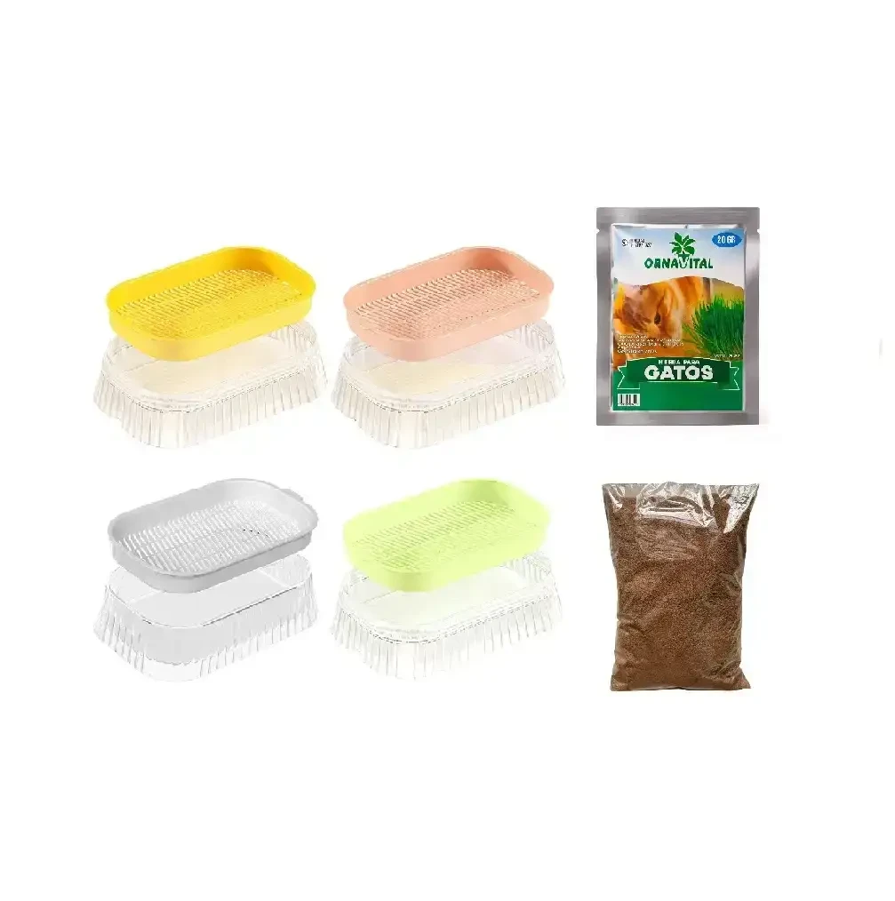 Kit completo de siembra de hierba gatera