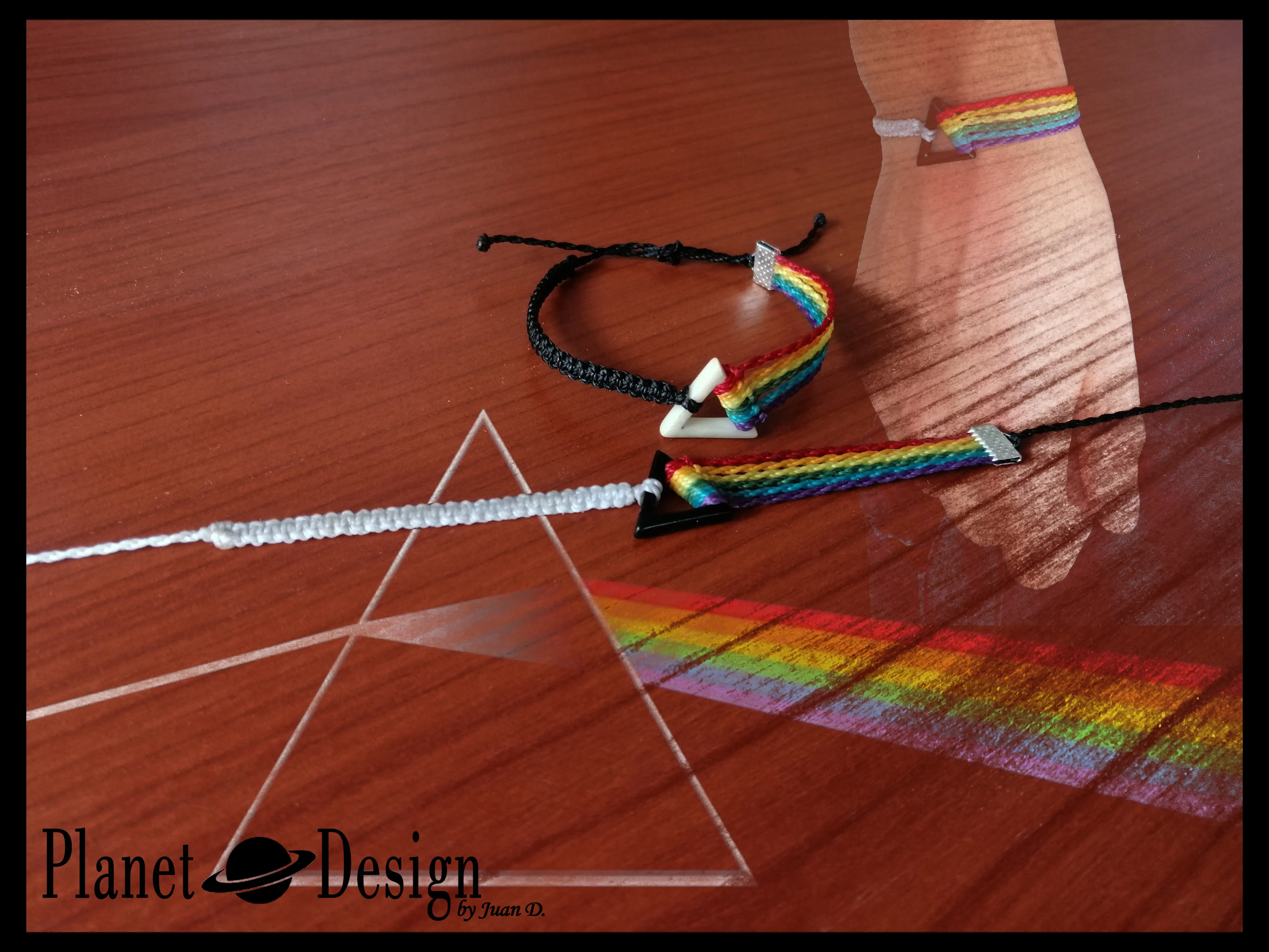Pulsera Pink floyd 4