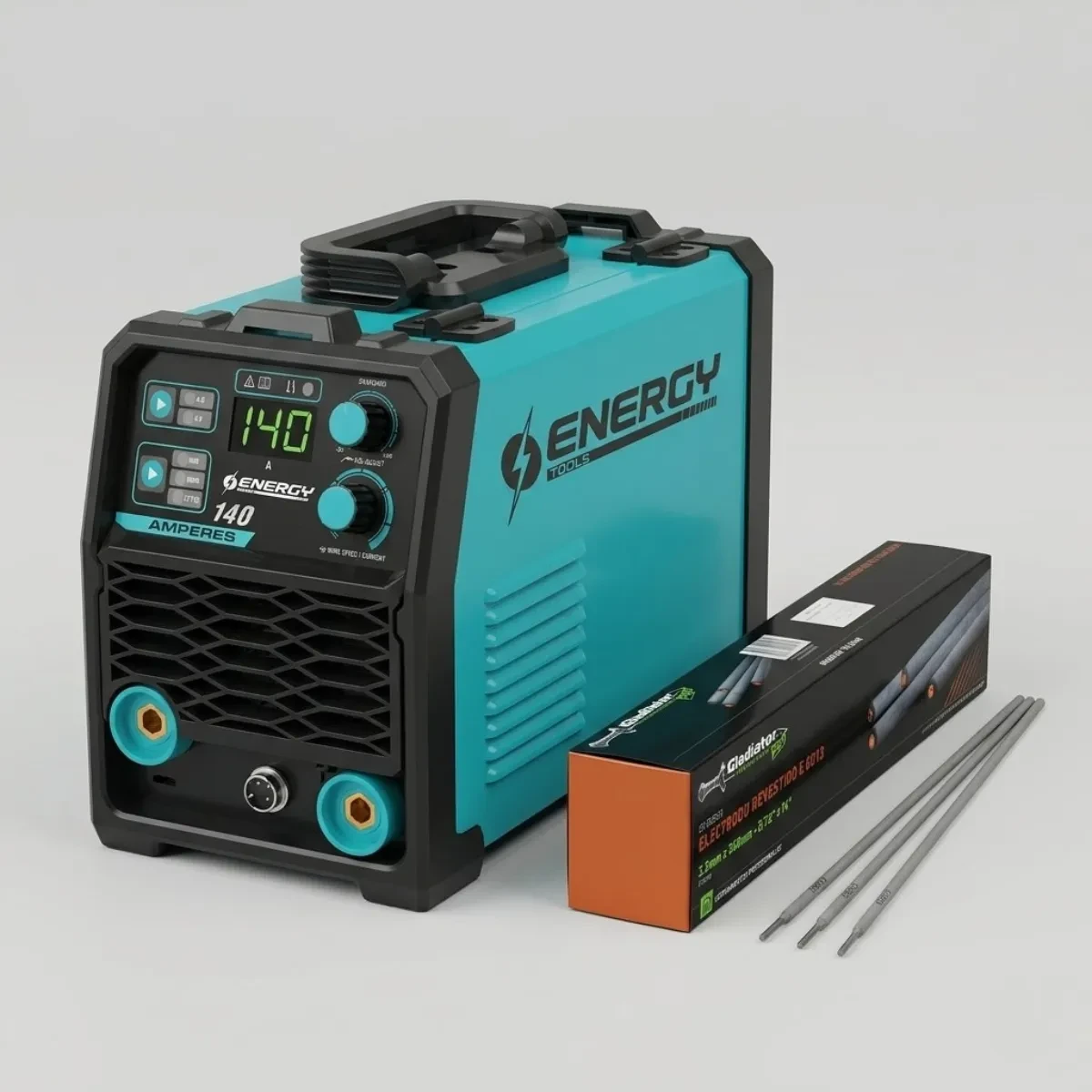 Soldadora Inverter Mig Tig Electrodo 140a + Electrodos X 1kg