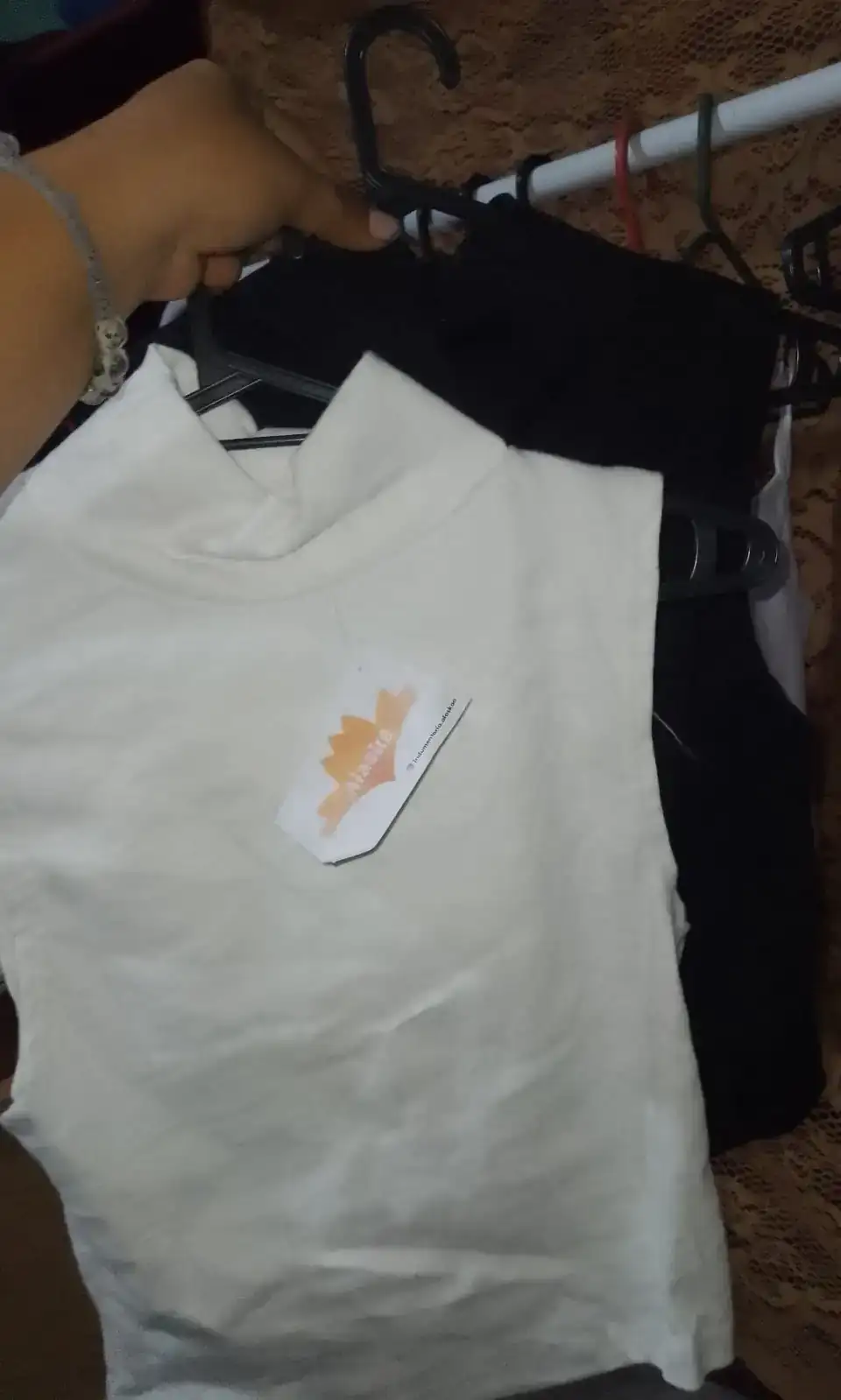 Musculosa con cuello