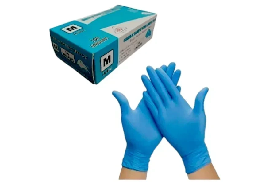 body sade guante nitrilo azul caja x 100 und
