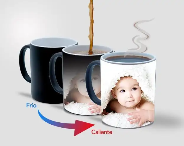 TAZAS MÁGICAS DE CERÁMICA. 2