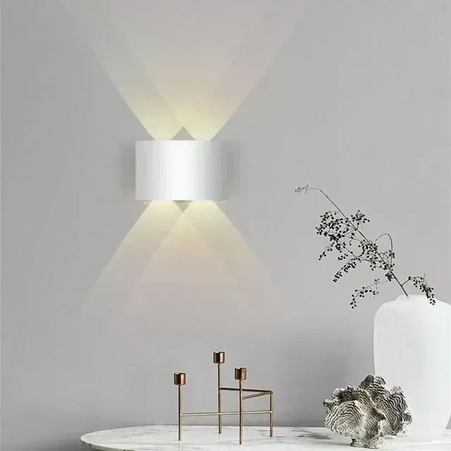 APLIQUE LED PARED BLANCO 4L 4W PC IP65 3