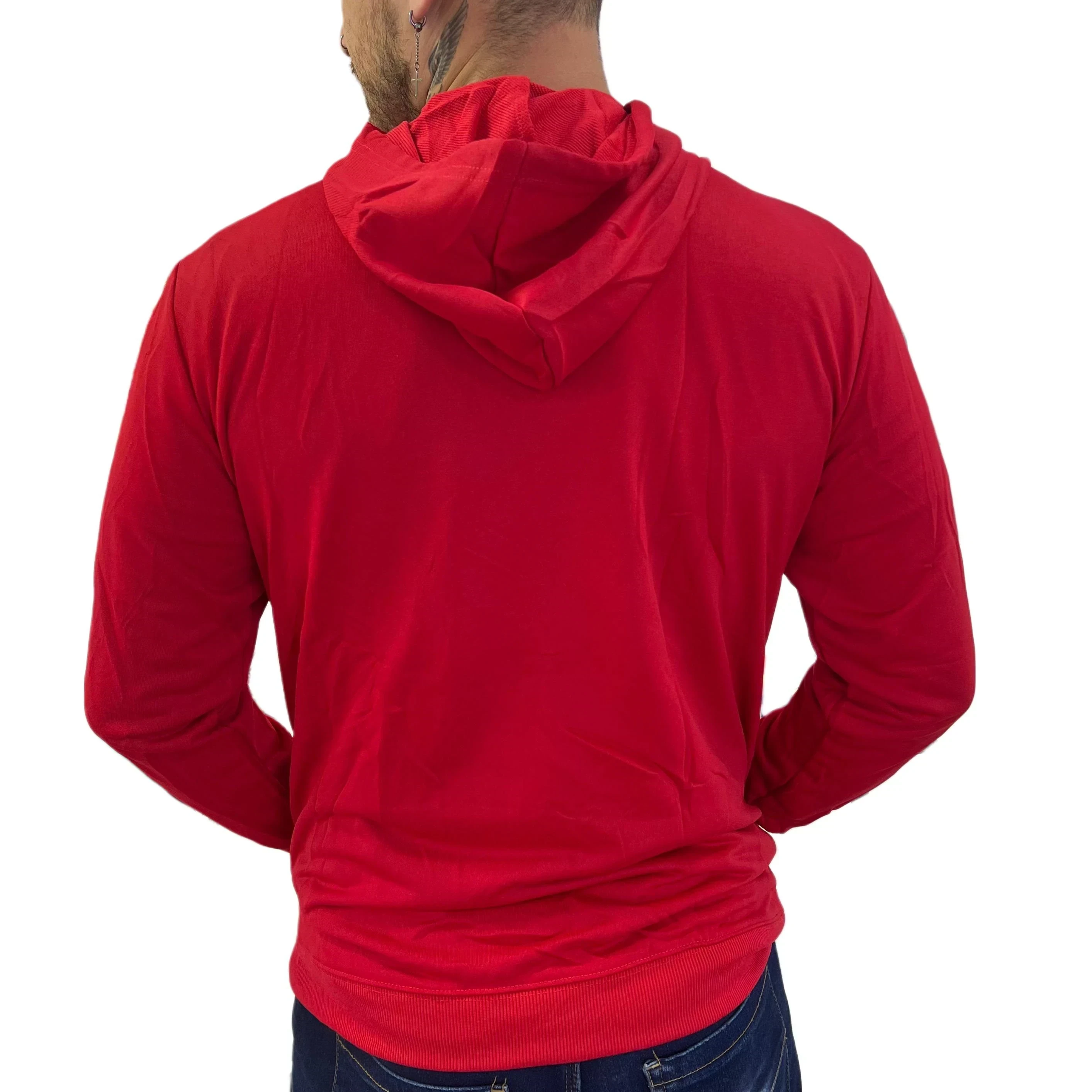 Buzo Capota Rojo Cordón 2