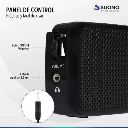 Radio Portatil AM/FM Gris – Suono AYV0021 3