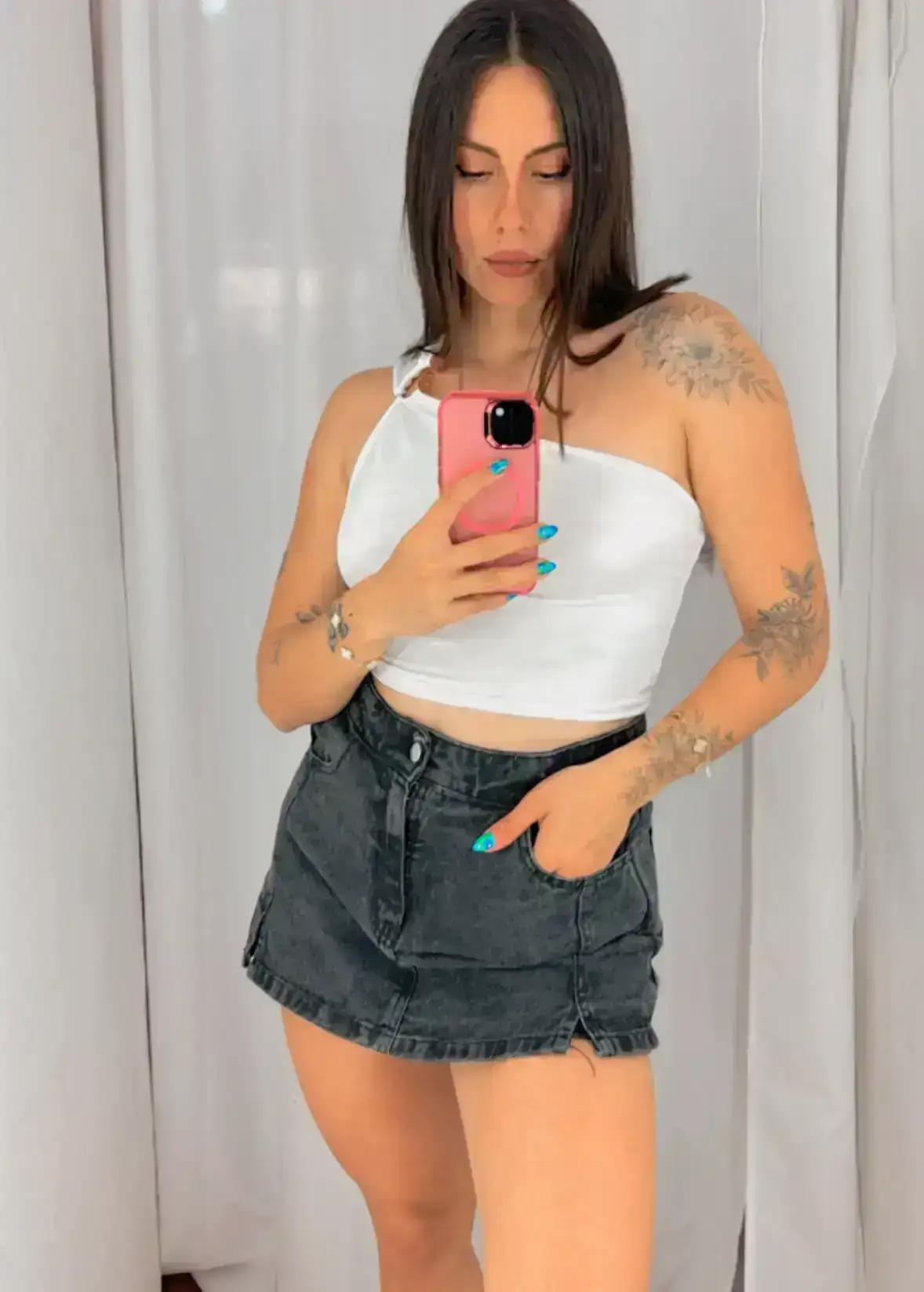 Skort grey 3