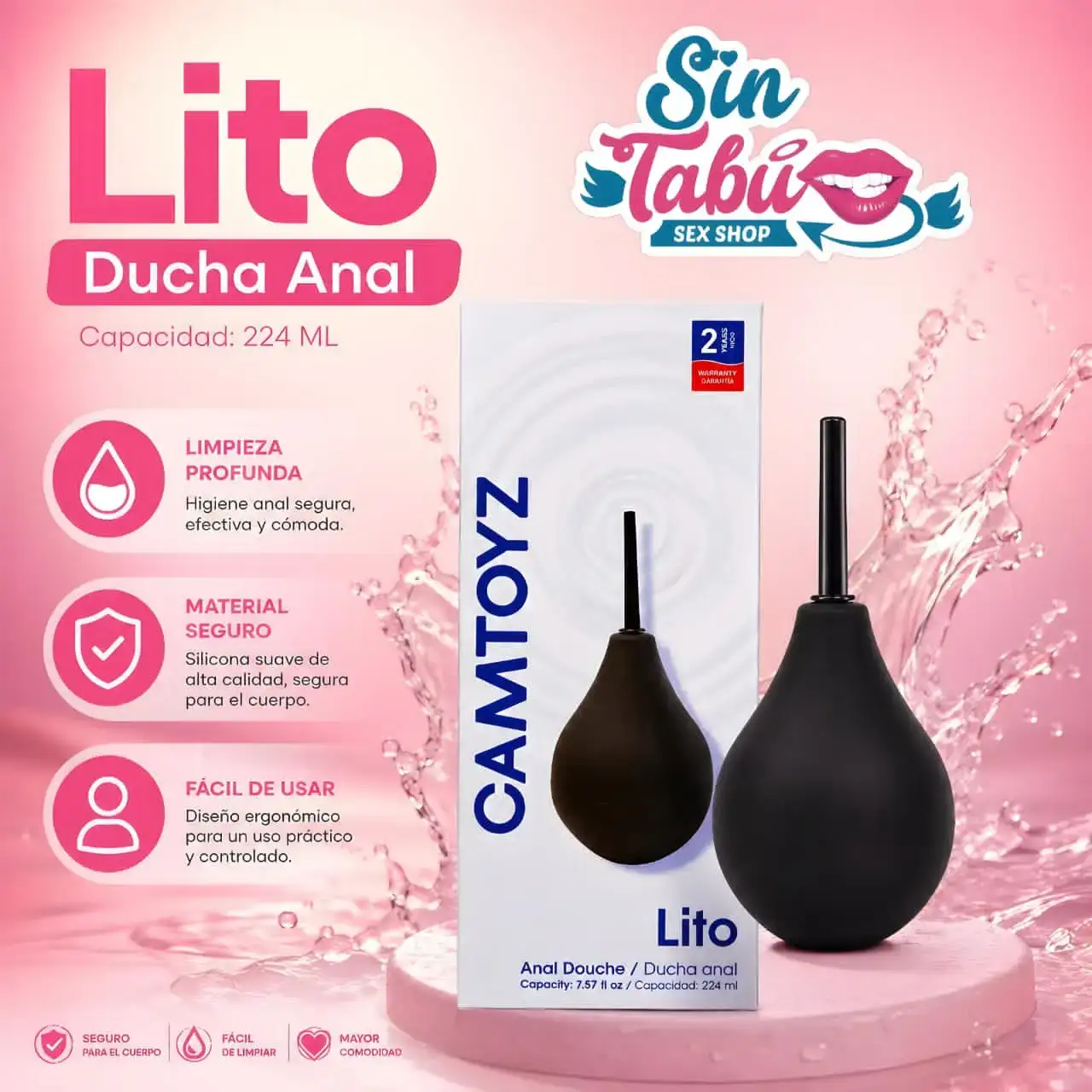 DUCHA ANAL LITO 