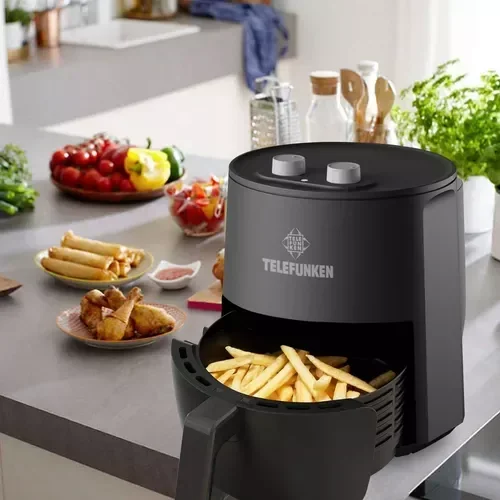 Freidora De Aire Telefunken Easyfryer-2600  2,6Lts Negro 5