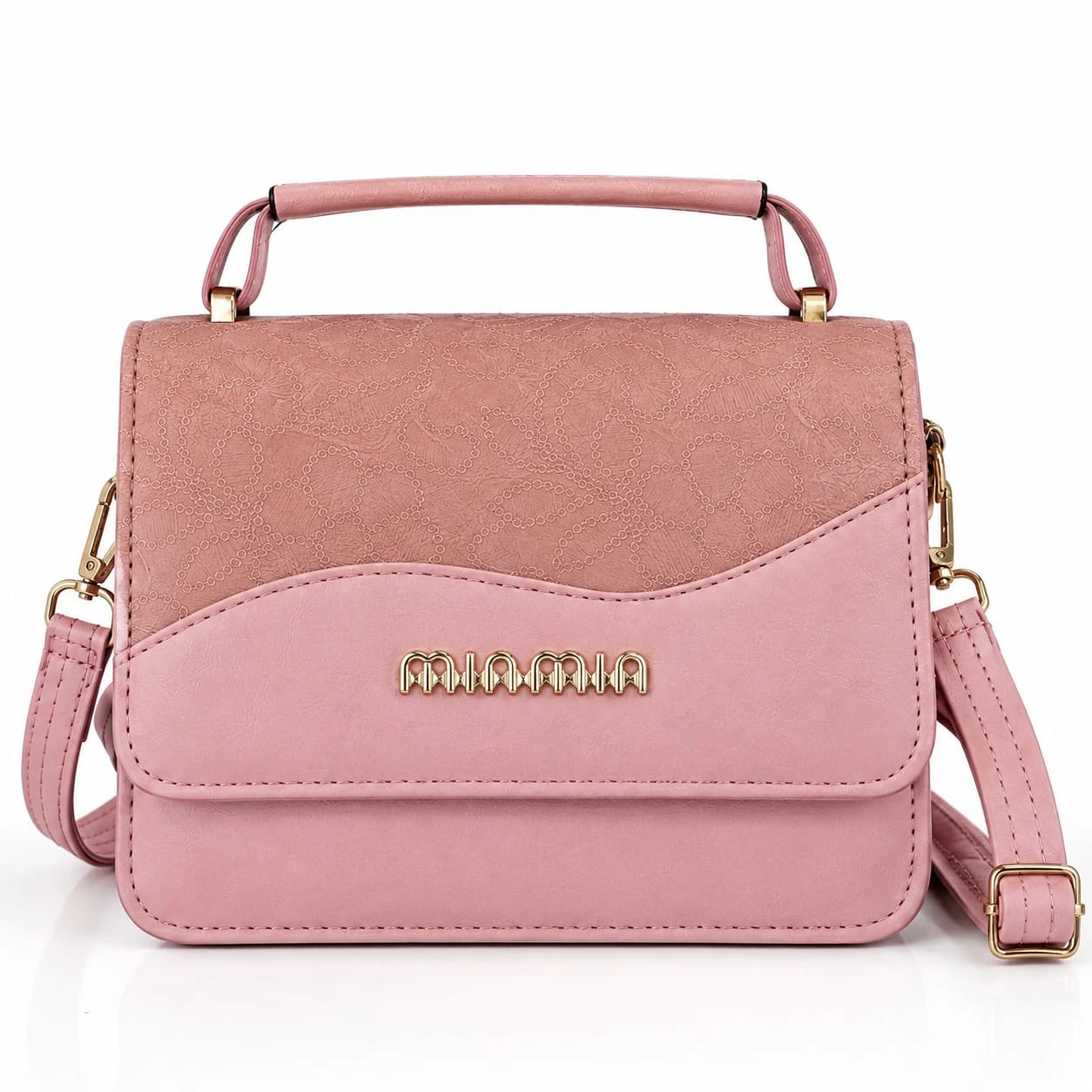 Bolso Manos Libres Rosado MIAMIA