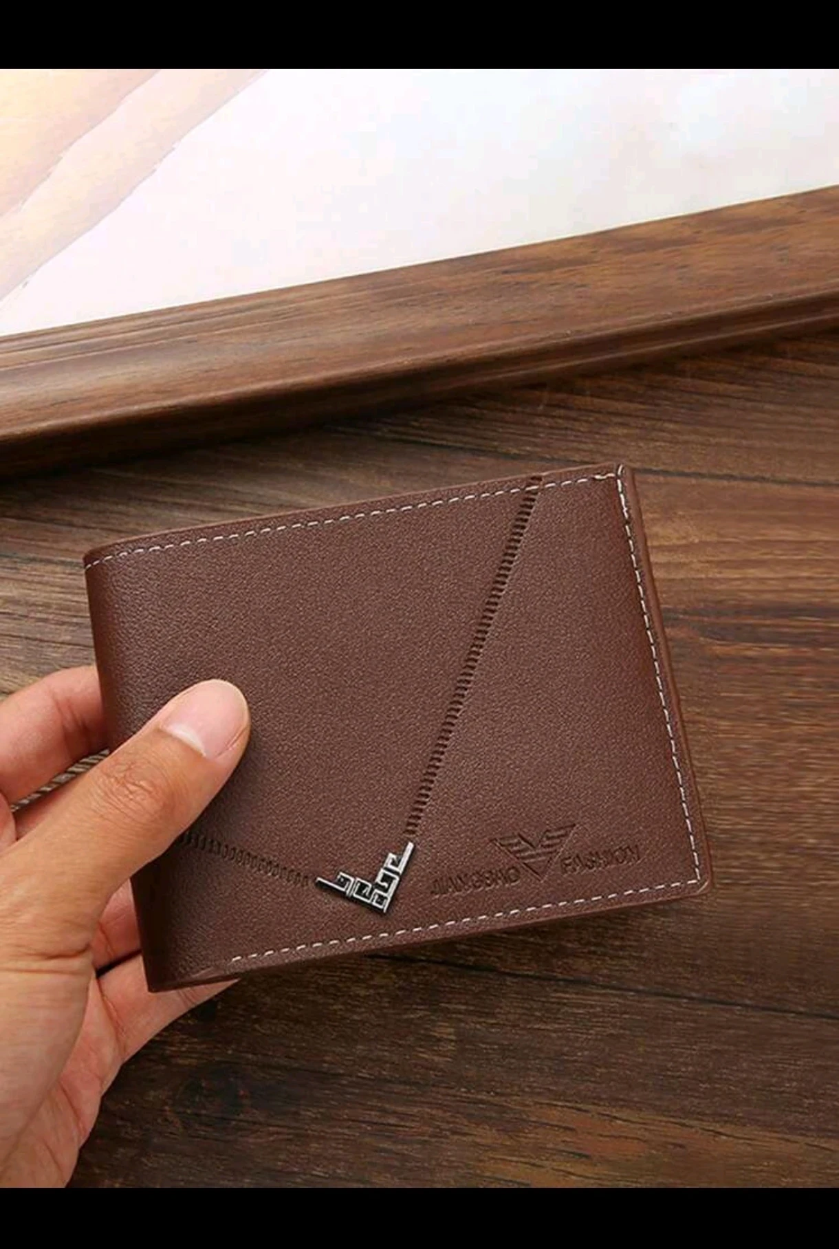 Billetera Moderna de Poliuretano Premium con Detalle Esquinero - Jiangbao 2