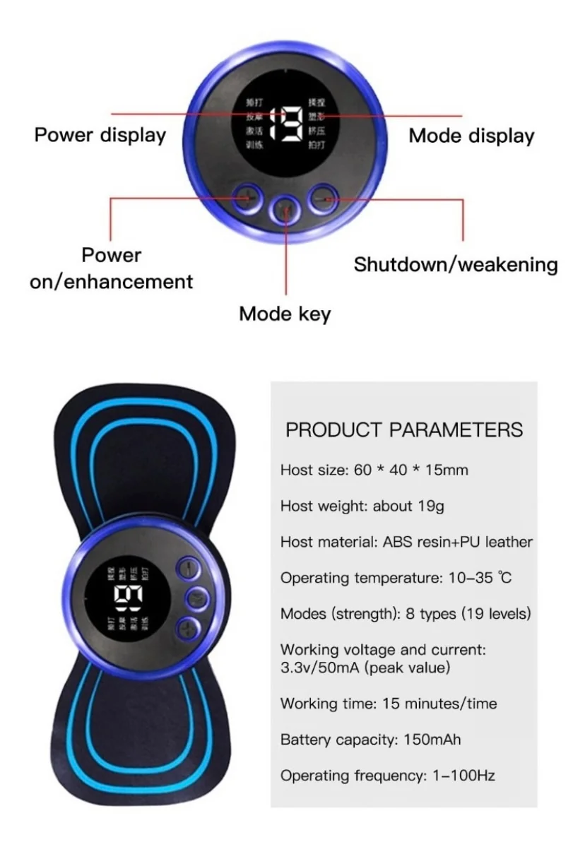 Masajeador Eléctrico Mariposa 2