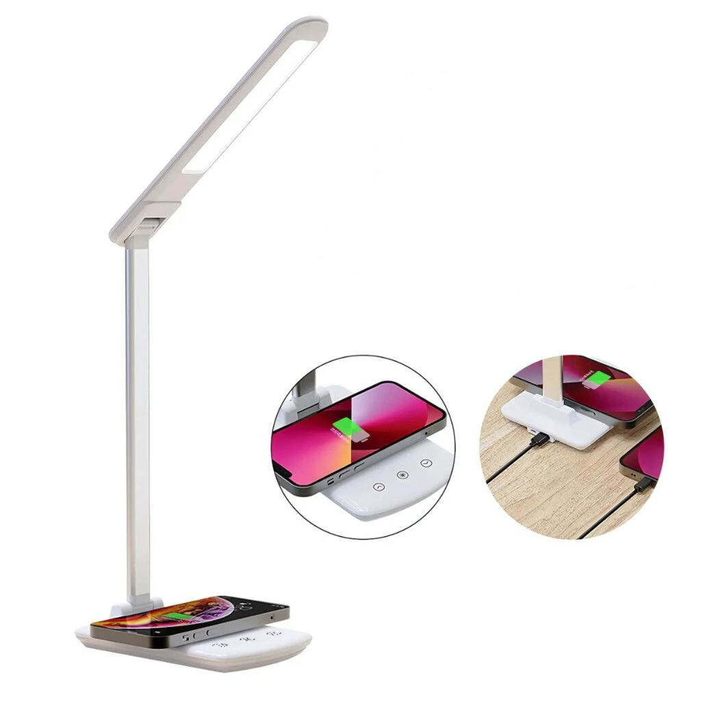 LAMPARA LED C/CARGA INALAMBRICA MODS-046 – ST – BLANCO 👉 $ 29000🎁