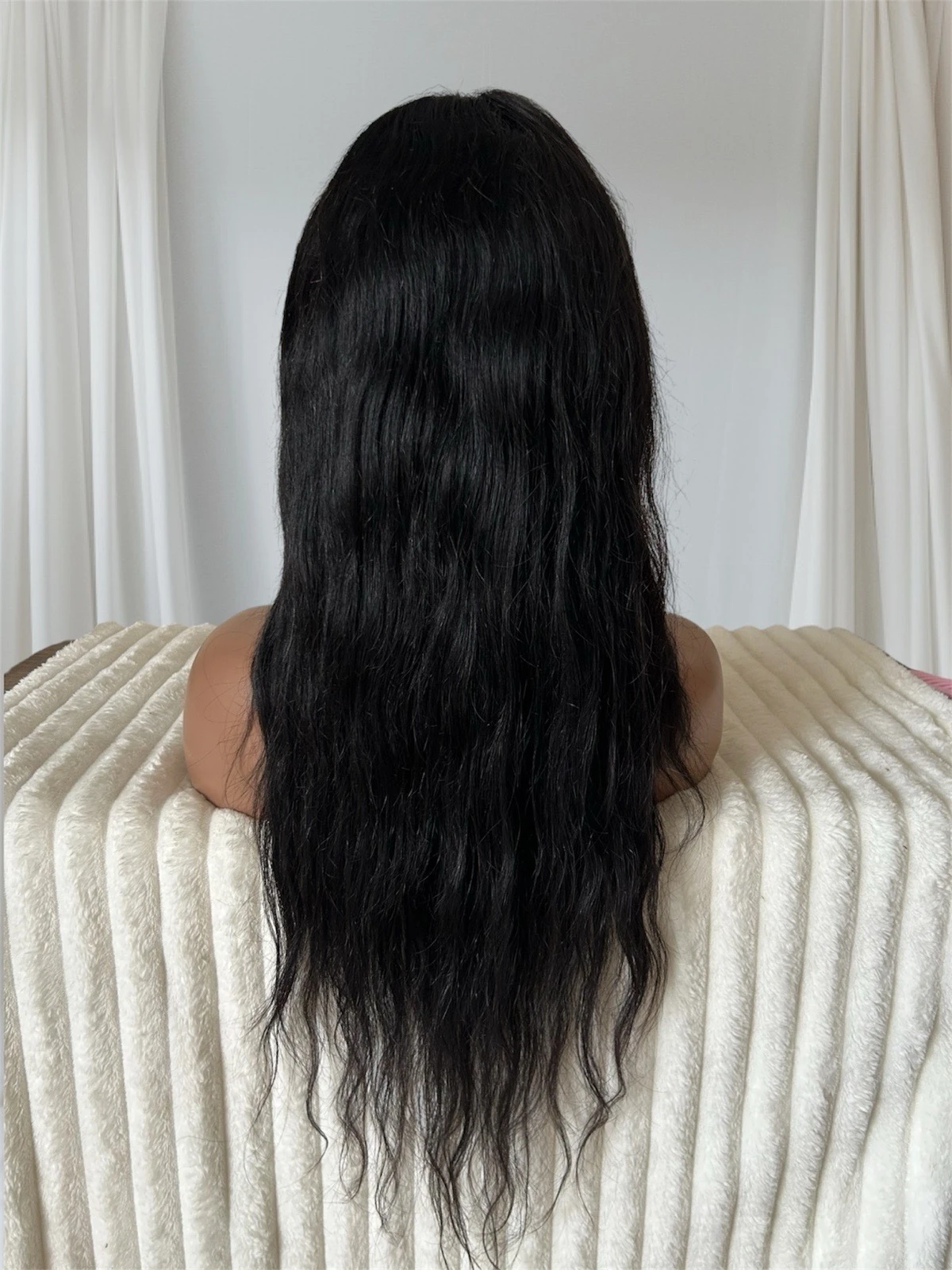 Peluca rizada 26" frontal lace 13x4 3