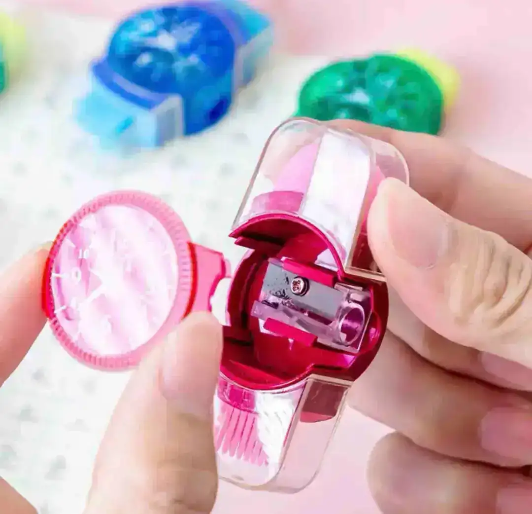 Sacapunta con Borrador Reloj 2