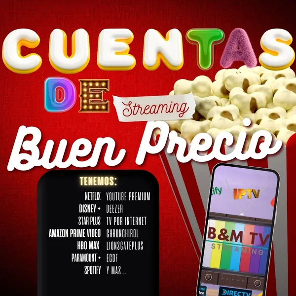 Cuentas de Streaming