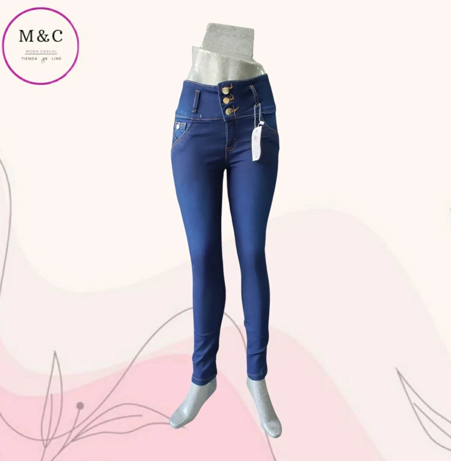Pantalon Talla 9 mezclilla 