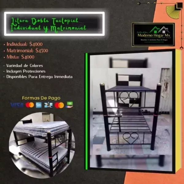 Litera Tactopiel Doble