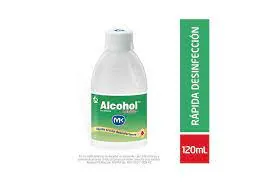 ALCOHOL ANTISEPTICO FCO X 120 ML MK