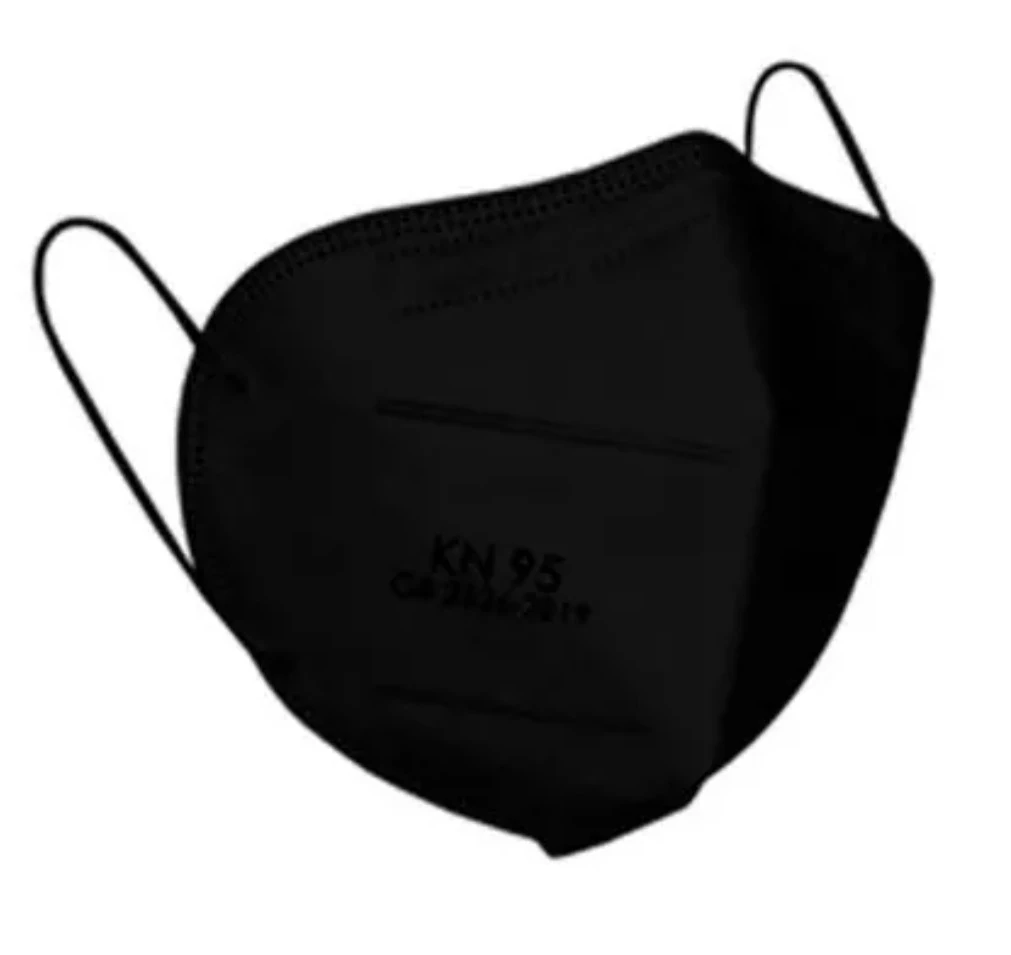 RESPIRADOR KN95 NEGRO x 15UND