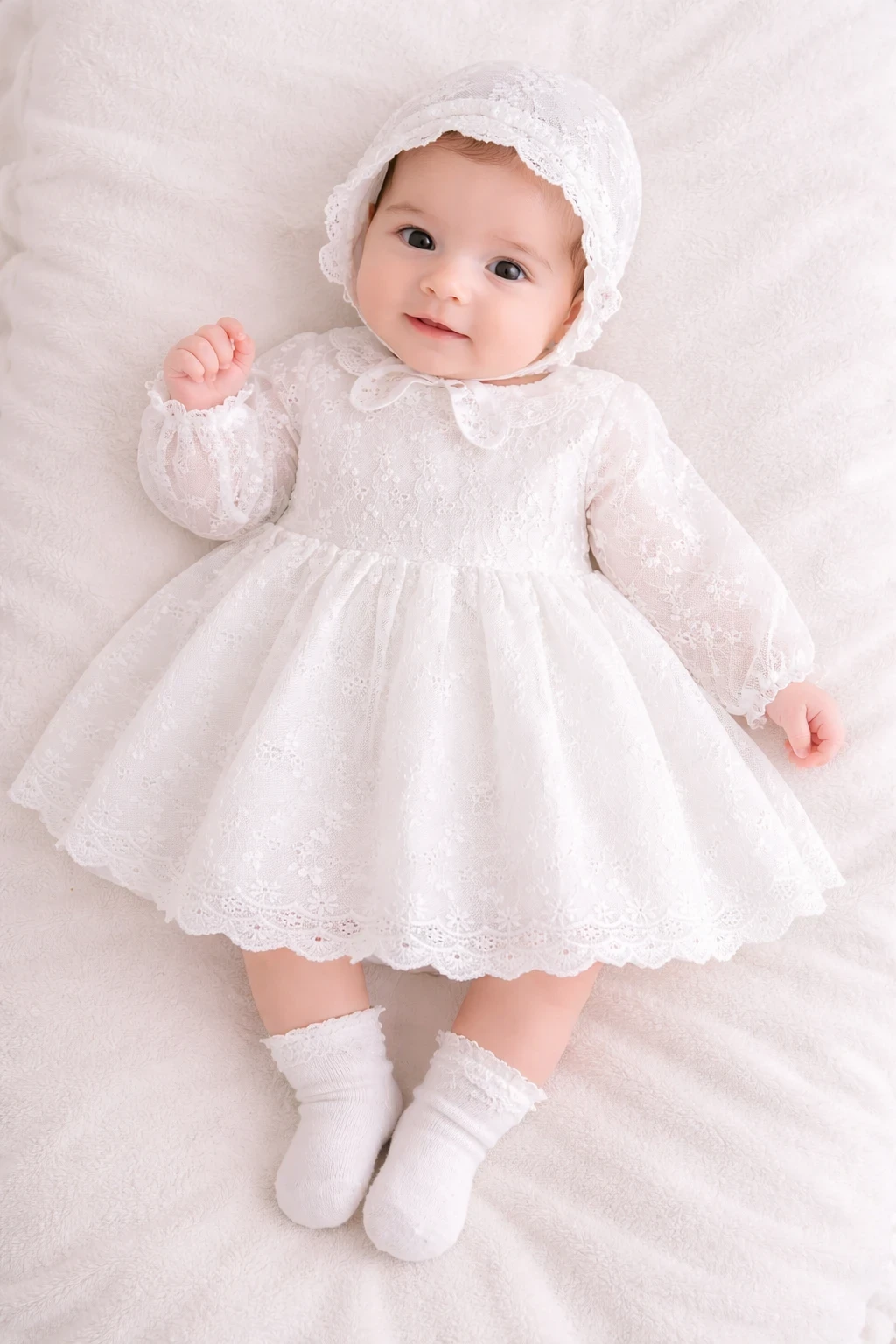 VESTIDO DE CEREMONIA BEBE