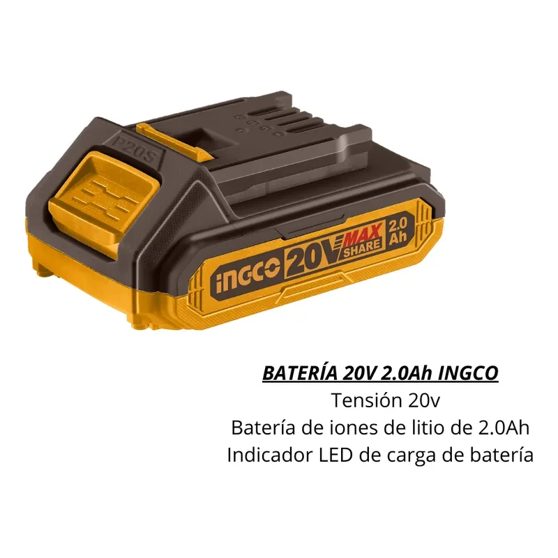 Kit Atornillador Durlock + Taladro + Bateria Cargador Ingco 4