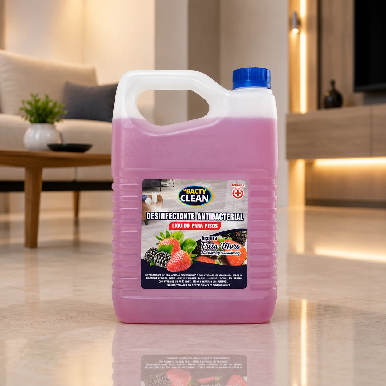 DESINFECTANTE DE BACTY CLEAN FRESA Y MORA