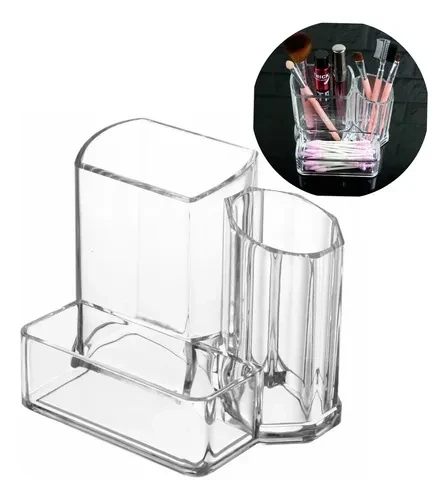 Cosmetiquero Organizador Maquillaje Acrílico
