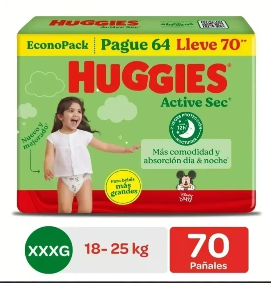HUGGIES MEGA TALLA XXXG 