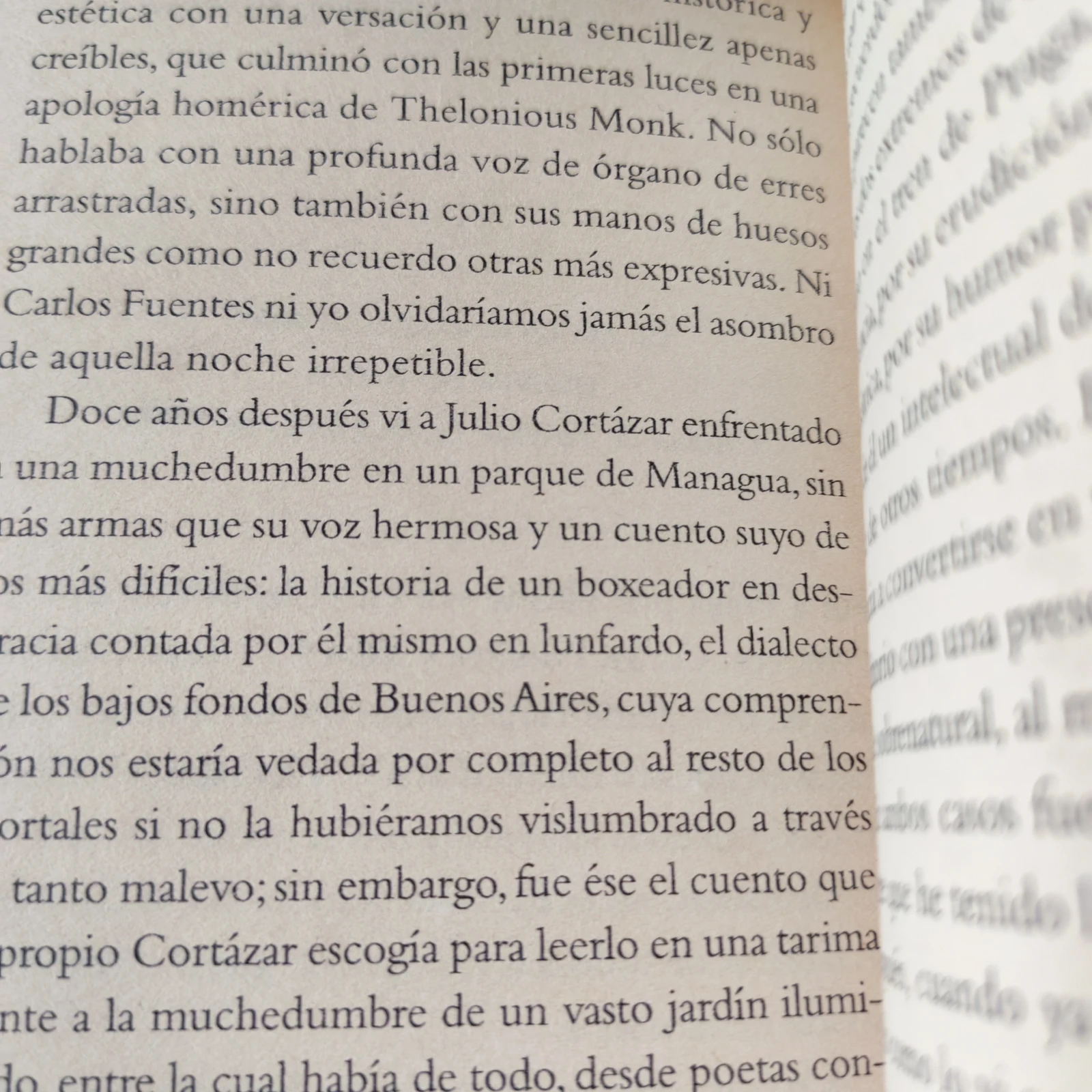Yo no vengo a decir un discurso, Gabriel García Márquez usado 2