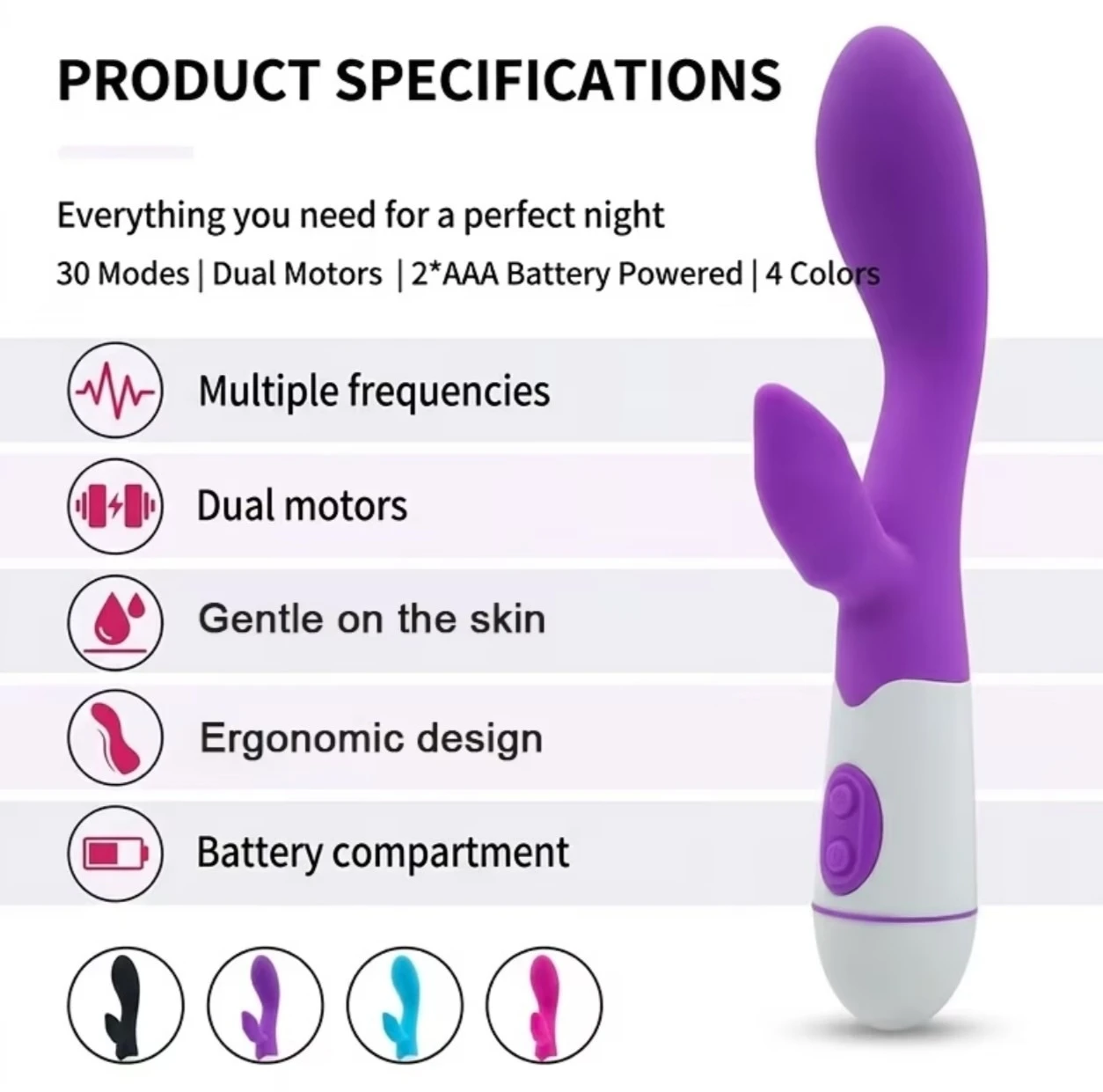 Vibrador Rabbit 7