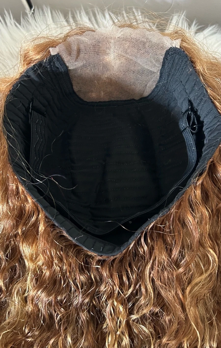 peluca rizada cabello humano 12 pulgadas, frontal lace 4x4 glueless  6