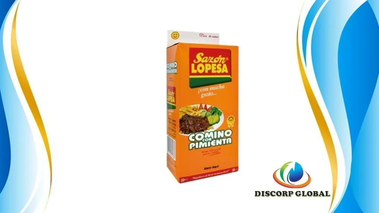 SAZON LOPEZA COMINO Y PIMIENTA
