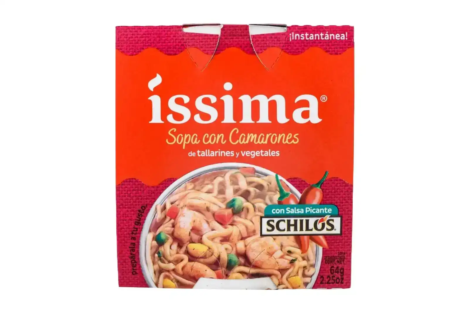 Sopa Instantanea Issima Sabor Camarones