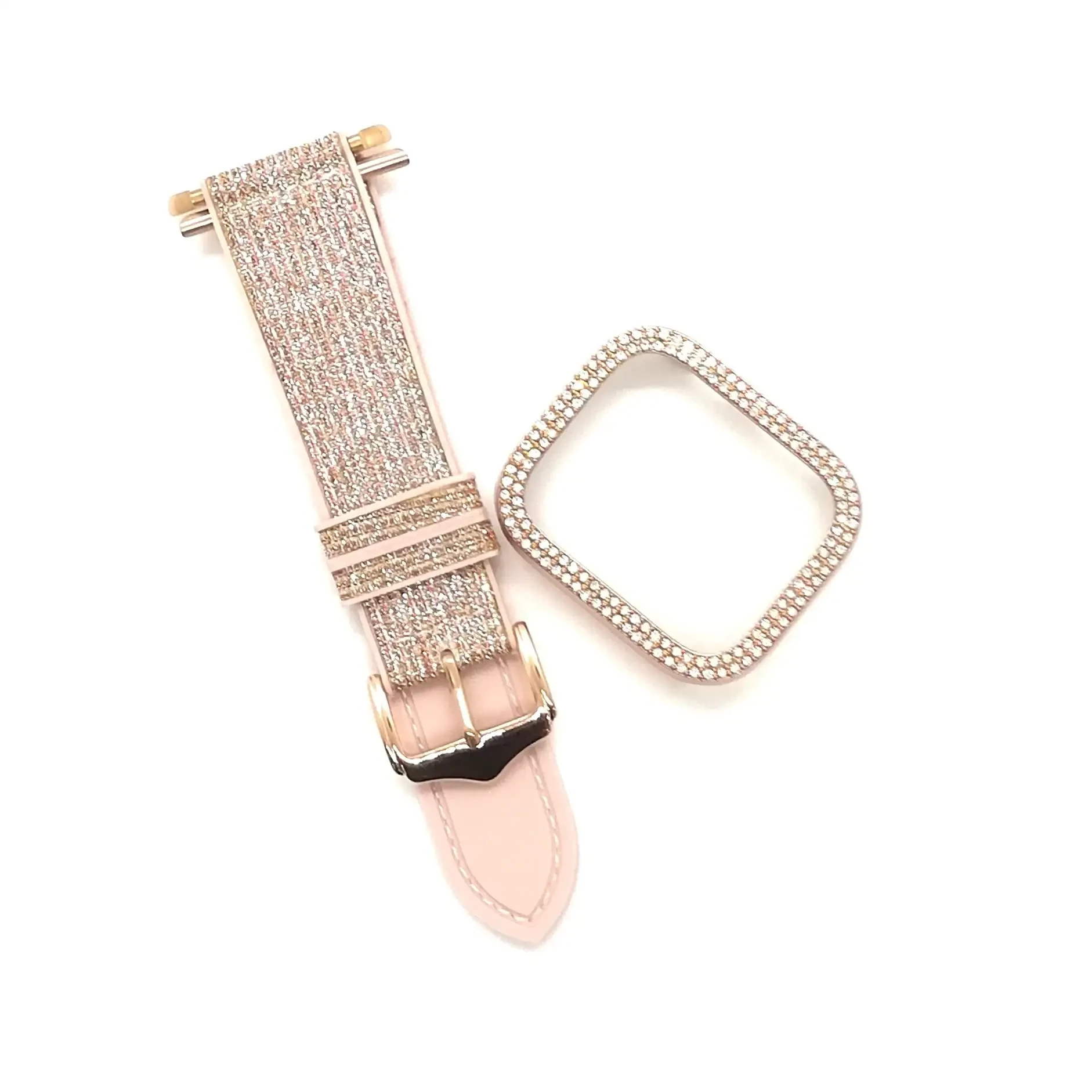 Set de correa brillante + bumper 
