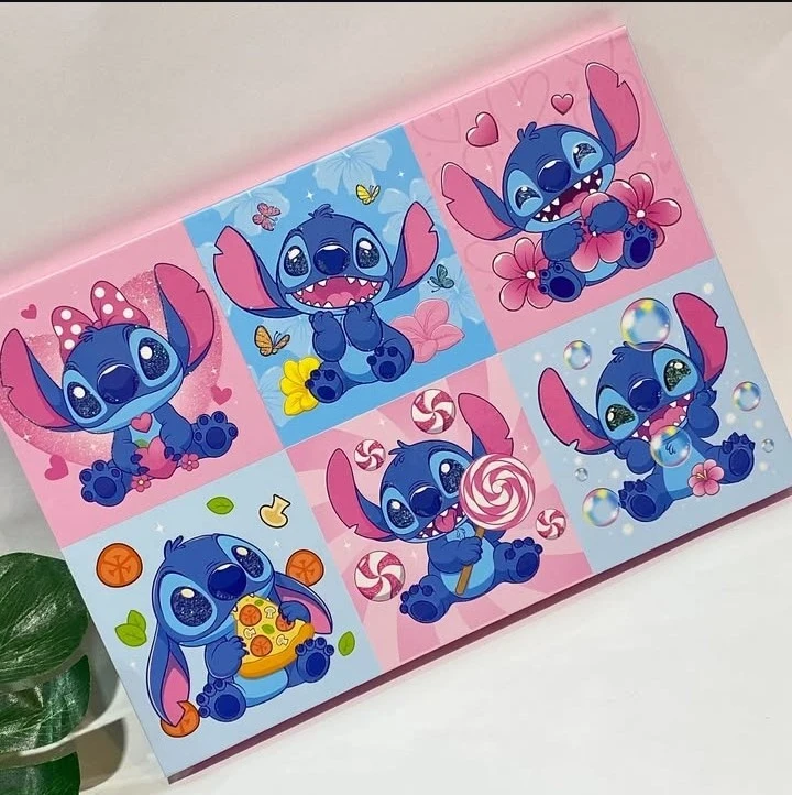 Paleta de sombras de Stitch