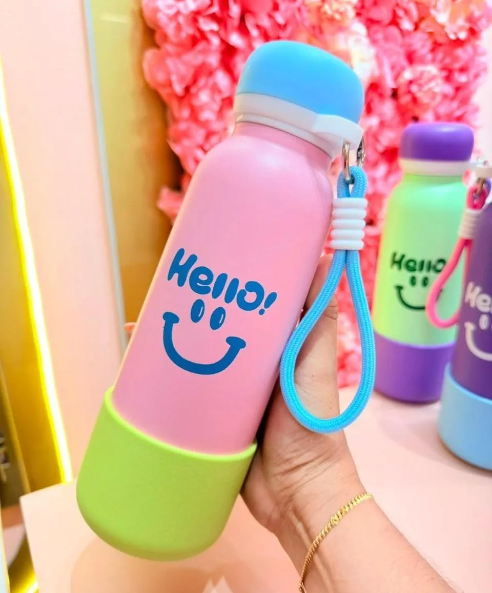 botella térmica hello