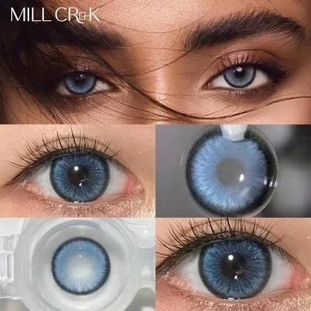 Lentes de contacto - Referencia: Diamond N / Pacific Blue - Efecto muñeca  3