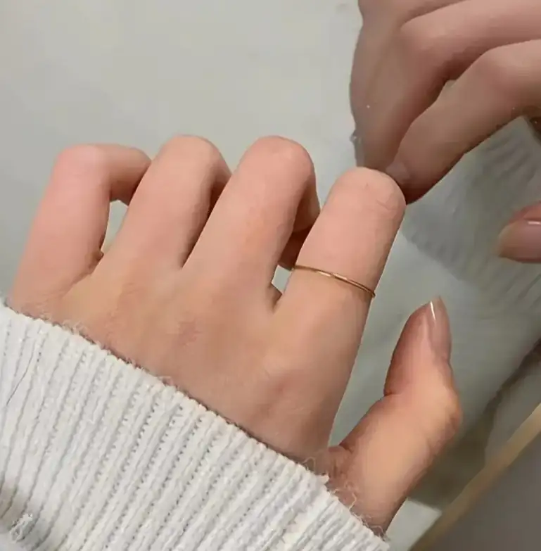 Anillo liso  3