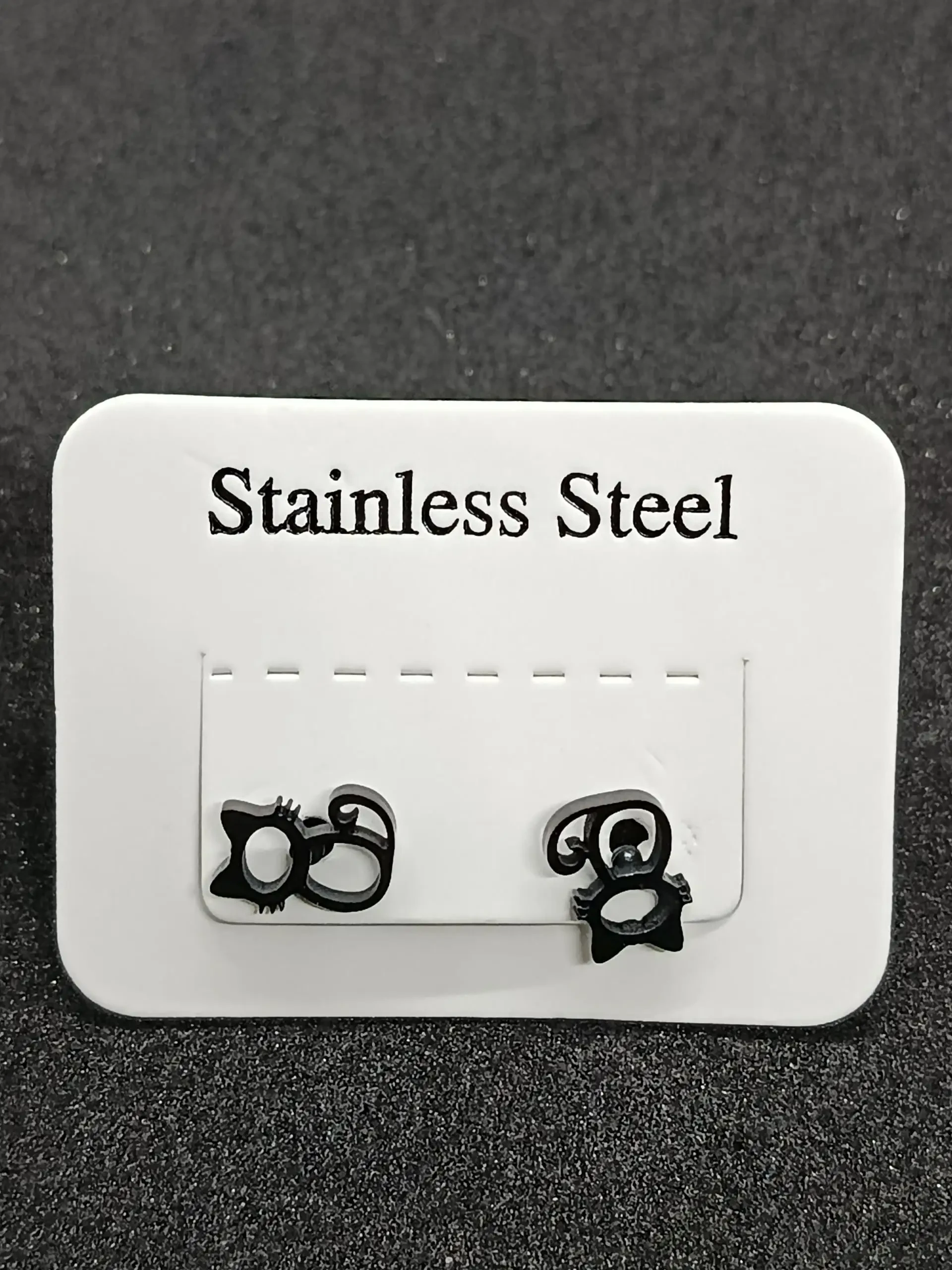 Zarcillos minimalistas/ Acero inoxidable 