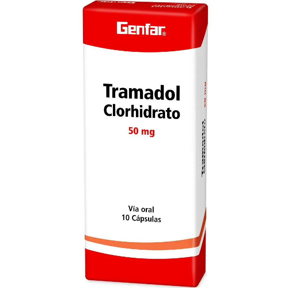TRAMADOL 50 MG X 10 CAP GENFAR