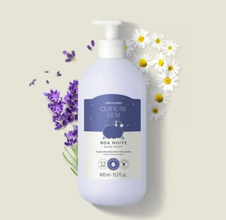 Cuide-se Bem Boa Noite Loción Hidratante Corporal, 400ml 2