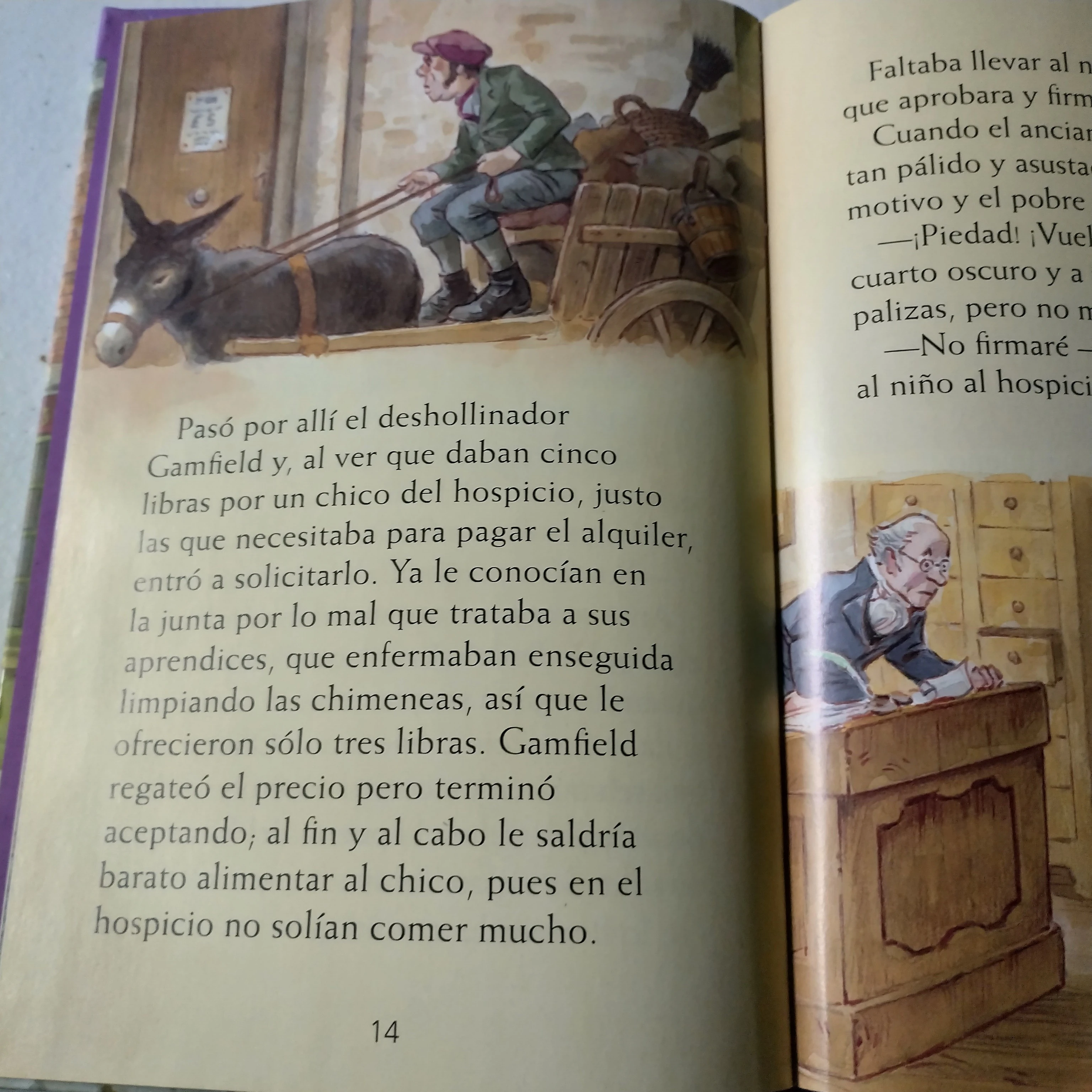 Oliver Twist, Charles Dickens, infantil  3