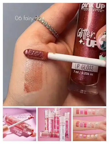 Lip gloss glitter up 06