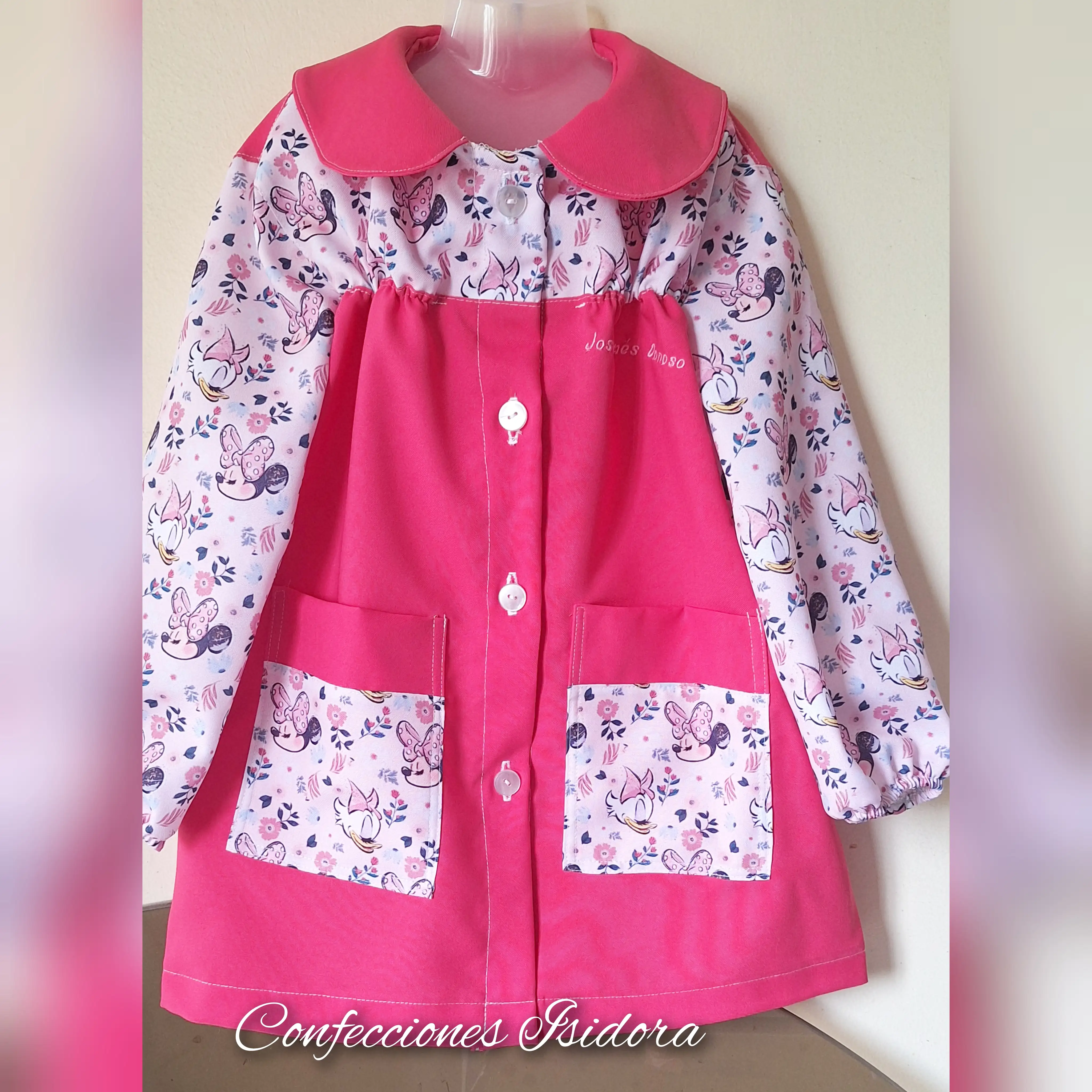 Delantales minnie, fuscia vivo