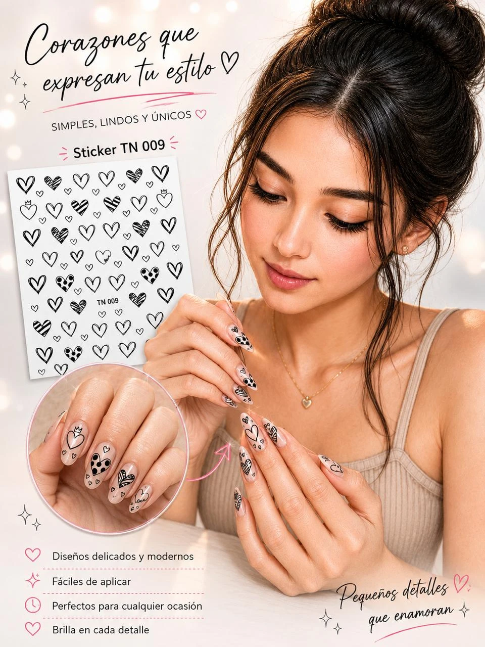 lamina de para uñas sticker tn009.jfif