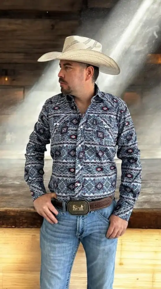CAMISA VAQUERA CABALLERO 